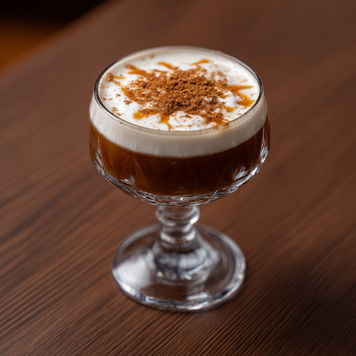 Caramel Apple Tequila Flip