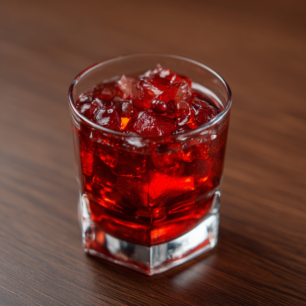 Spiced Cranberry Tequila Smash