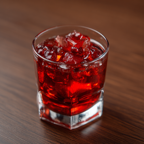 Spiced Cranberry Tequila Smash