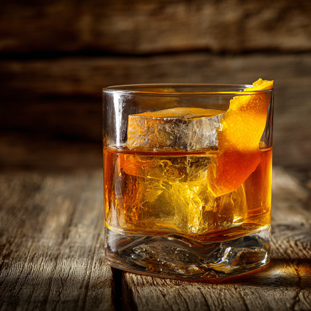 Tequila Cider Old Fashioned